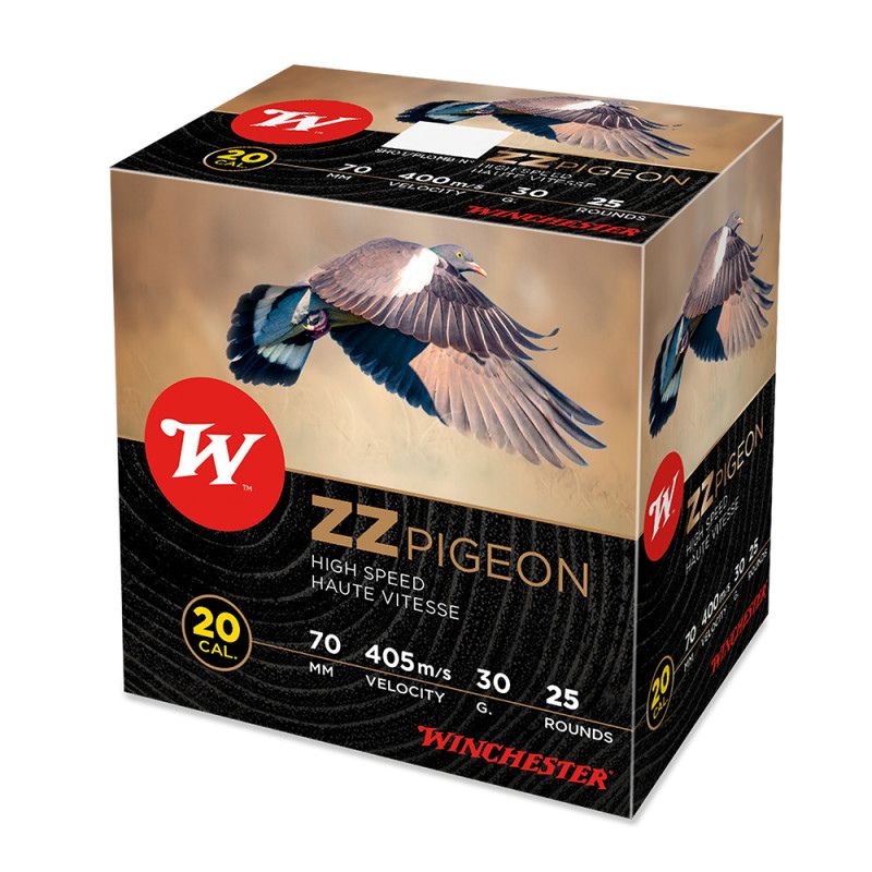Cartouche ZZ pigeon 20-70