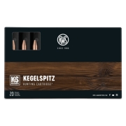 Munitions RWS 6,5x57 R KS 8,2g - Boite de 20