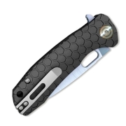 Couteau Flipper Medium Black 81mm