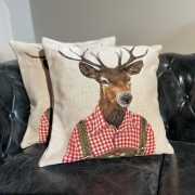 Coussin Cerf chemise