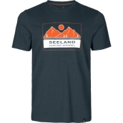T-shirt Kestrel bleu - Seeland