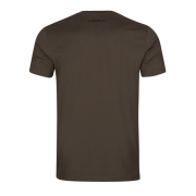 t-shirt Gorm S/S Shadow Brown - Hrkila