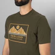 T-shirt kestrel Vert - Seeland
