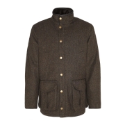 Veste Hereford Tweed Wool Olive - Barbour