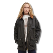 Veste Highclere Wax Jacket Olive Femme - Barbour