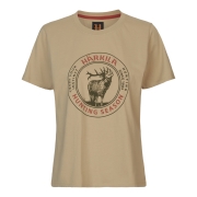 T-shirt Stag Badge S/S Femme - Härkila