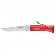 8VRI Couteau Opinel  Baroudeur Rouge