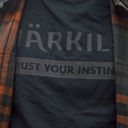 T-shirt Logo s/s Dark Navy - Hrkila