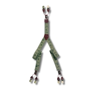 Bretelles pour pantalon Beige/Vert - Riserva