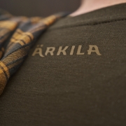T-shirt Game L/S Willow green Stag - Hrkila