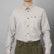 Chemise Oxford Shooting Grape Leaf / Terracotta - Seeland