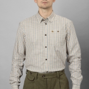 Chemise Oxford Shooting Classic Blue / Brown - Seeland