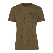 T-shirt Femme Deer On Line - Seeland