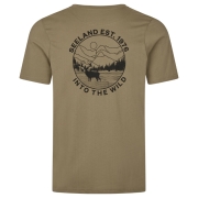 T-shirt Hunting landscape covert Green - Seeland