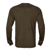 T-shirt Game L/S Willow Green Moose - Härkila