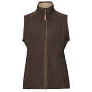 Gilet polaire femme Sandhem Sherpa Demitasse Brown - Härkila