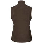 Gilet polaire femme Sandhem Sherpa Demitasse Brown - Härkila