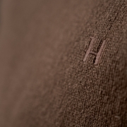 Pull en laine mérinos Vincent Col en V Demitasse Brown - Härkila
