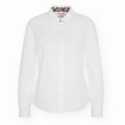 Chemise Femme Lavender Blanche et Tartan - Barbour
