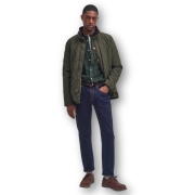 Veste matelassée Shoverler Quilted Jacket Olive - Barbour