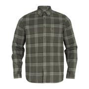 Chemise ML Fjell Green Check - Härkila