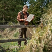 Chemise Scandinavian Mandarin Check - H�rkila