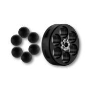 50 Billes de d�fense Caoutchouc M�TAL cal.50