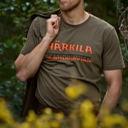 T-shirt Scandinavian Gape Leaf Orange - H�rkila