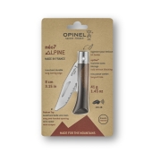 Couteau Opinel n�o7 Alpine Brun Noir