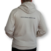 Sweat à Capuche Chasse Addict Signature Sandstone