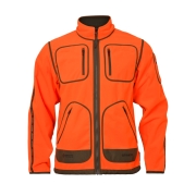 Veste Polaire Réversible Härkila Kamko Blaze Orange / Vert