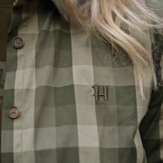 Chemise Manches Longues Femme Härkila Akeena - Forest Night