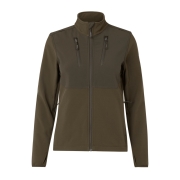 Veste Softshell Femme Härkila Scandinavian Willow Green/Shadow Brown