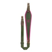 Bretelle Carabine Cordura Vert / Rose Riserva