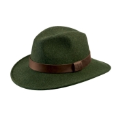 Chapeau Feutre Loden Vert Alcantara Riserva
