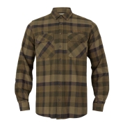 Chemise Härkila Asmund ML Beech Green Check