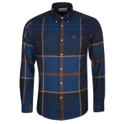 Chemise Dunoon Taillored Midnight Tartan - Barbour
